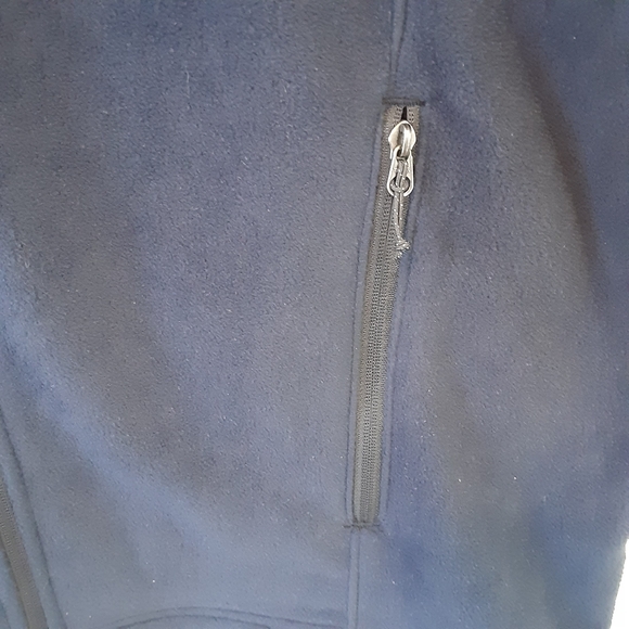 EDDIE BAUER FLEECE FULL ZIP VEST '08 ATLANTIC BLUE MENS SIZE XL TALL ( TXL)  EUC - Picture 7 of 11